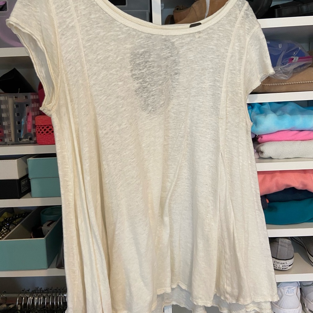 We the free free people cut out tee XS